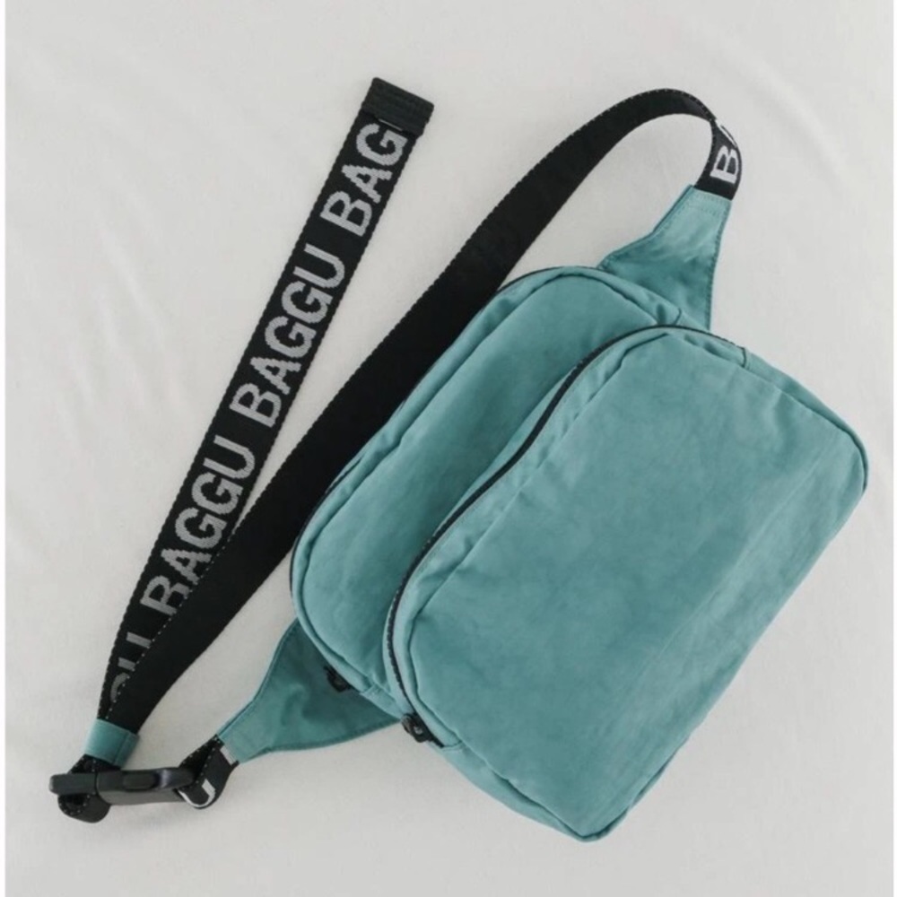 Baggu Teal OG Strap Fanny Pack